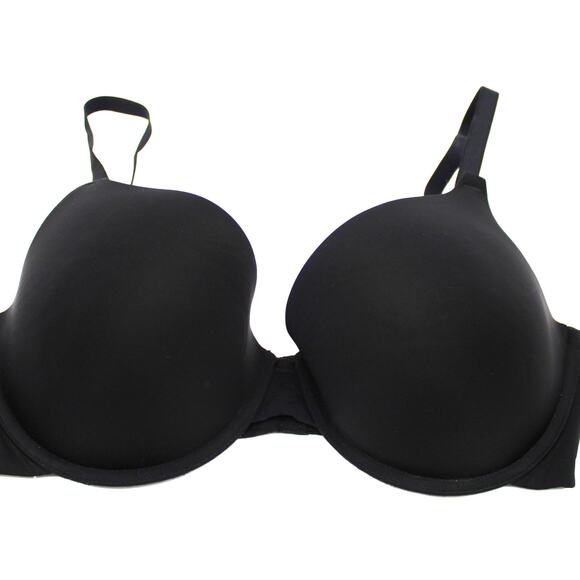 Aerie Harper Bra Womens Size 38DD Underwire Black Classic Padded T-Shirt - Picture 1 of 5